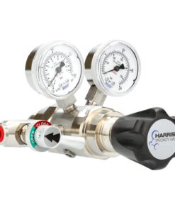 Harris Stainless Steel Regulator 742 - CGA 660 (Corrosive Gases/Mixtures)